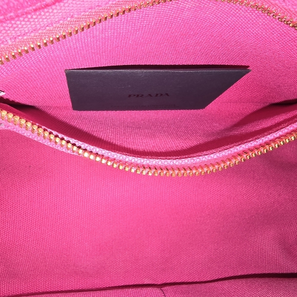 Prada Hot Pink Canapa - Picture 8 of 12